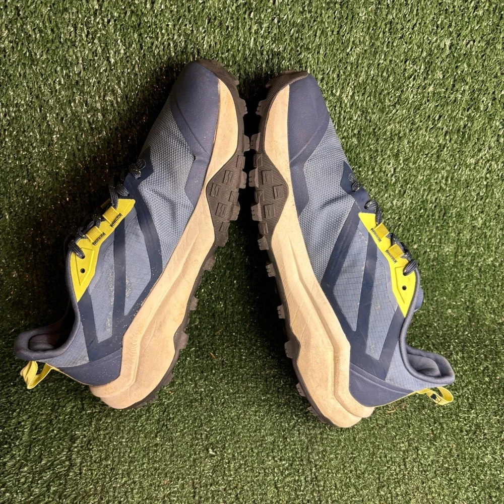 The North Face Offtrail Versa Trail Running Hiking Sneaker Blue Yellow Mens 10
